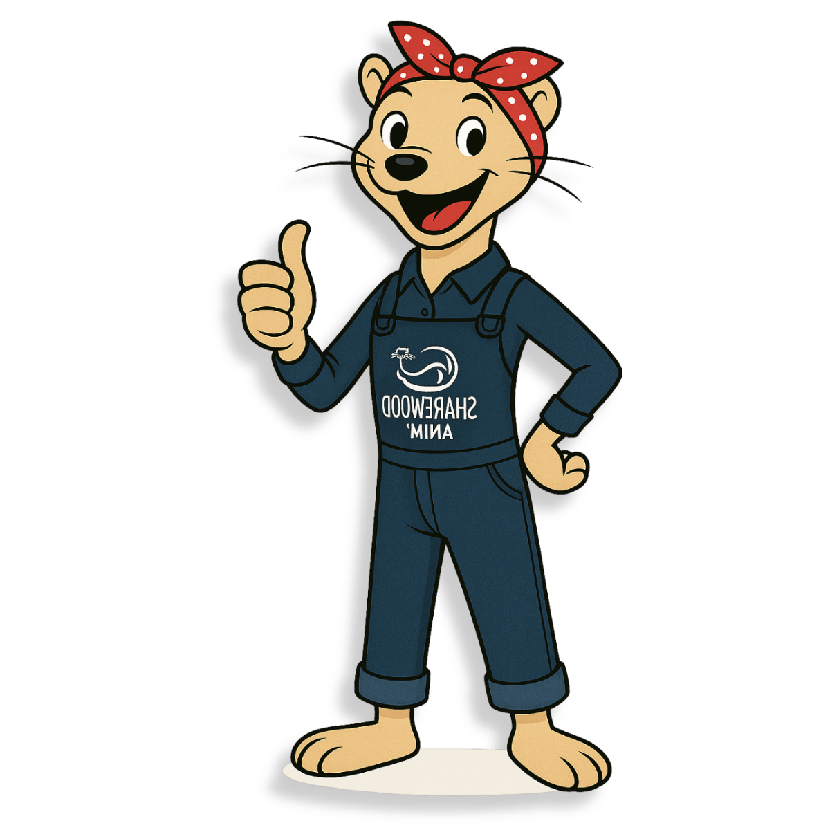 BELETTE SHAREWOOD ANIM' POUCE EN L'AIR